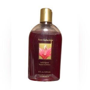 VICTORIA'S SECRET Garden PURE SEDUCTION Indulgent Bath Bubbles 8oz. Vintage RARE